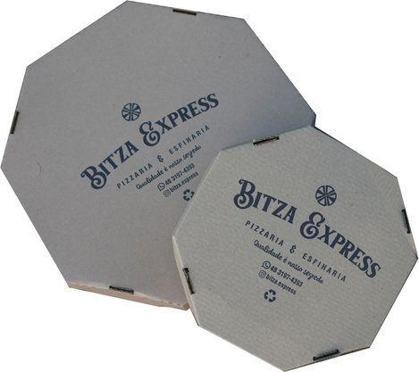 Caixa para Pizzas Personalizadas | Tamanho 25 30 35 40 45
