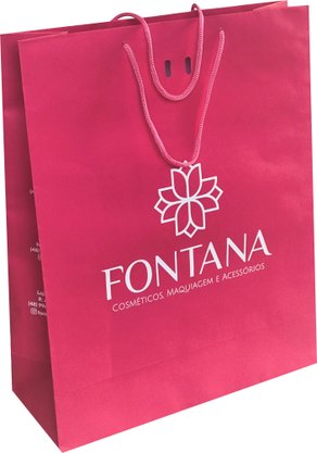 SACOLAS DE PAPEL PARA COSMÉTICOS E FARMÁCIA