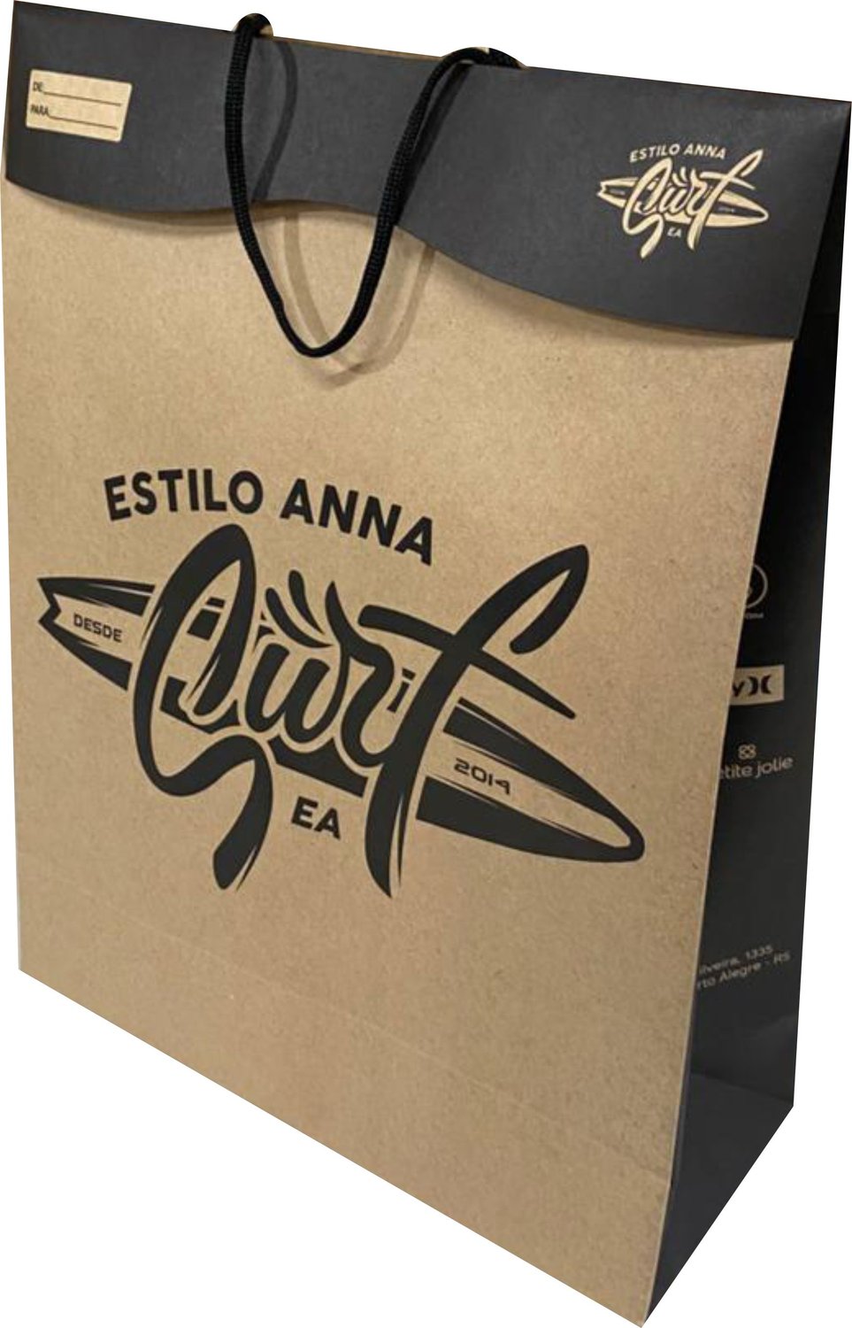 Tag de Fechamento para Sacolas