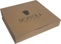 Caixa para Salgado Inteira 34,5x32x,6,5 - Personalizada